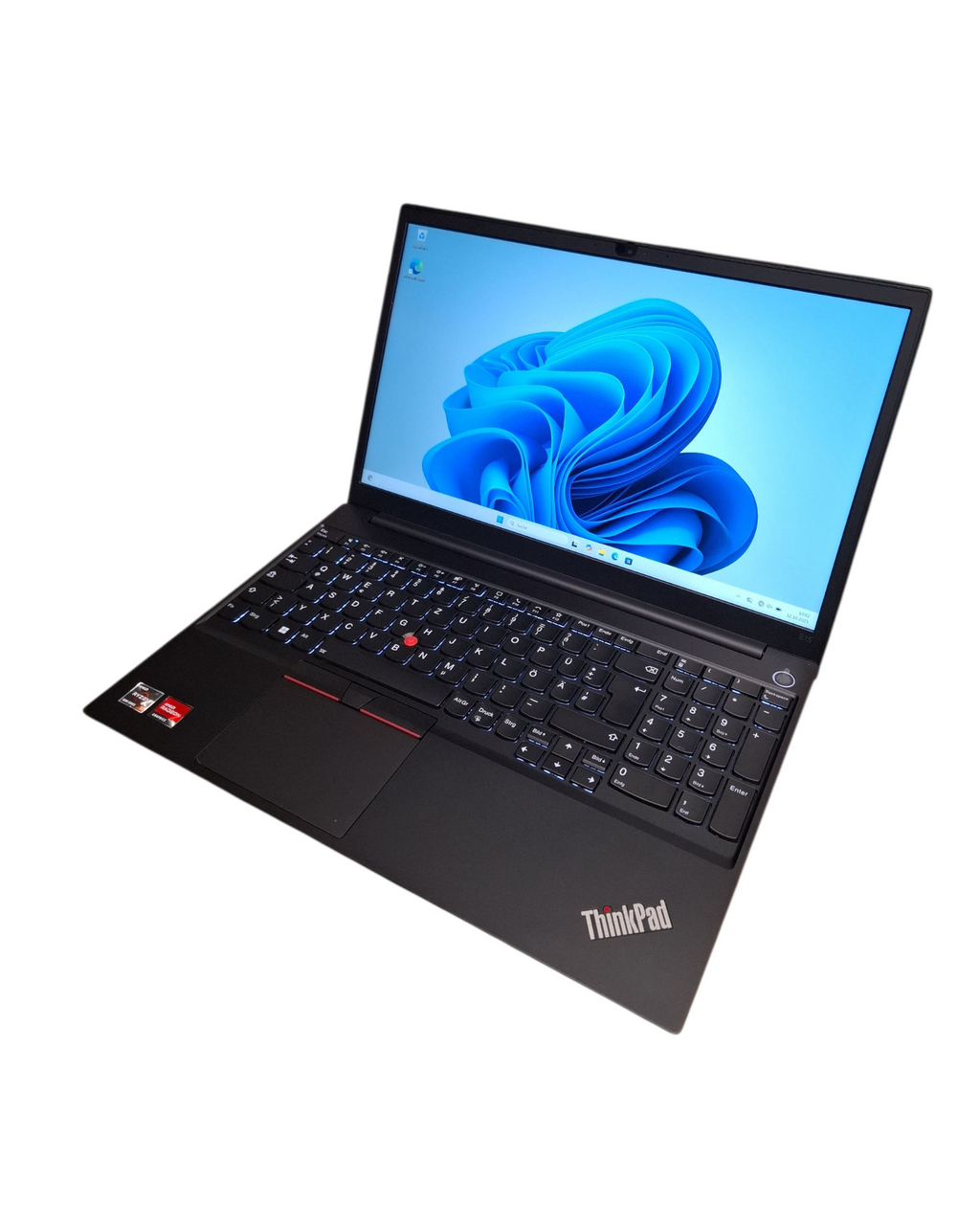 Lenovo ThinkPad E15 Laptop Ryzen 5 Win11 SSD 16GB