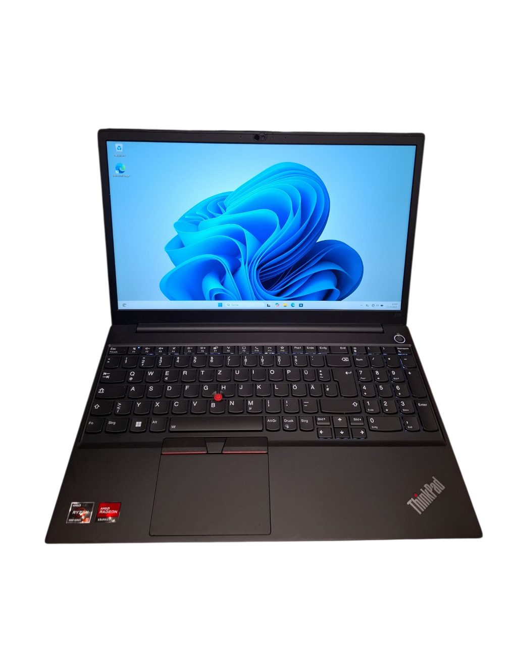 Lenovo ThinkPad E15 Laptop Ryzen 5 Win11 SSD 16GB