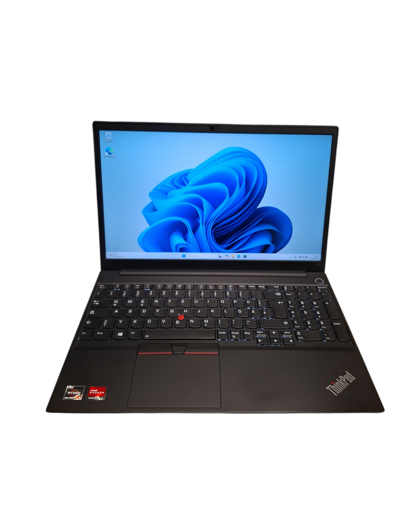 Lenovo ThinkPad E15 Laptop Ryzen 5 Win11 SSD 16GB Ram