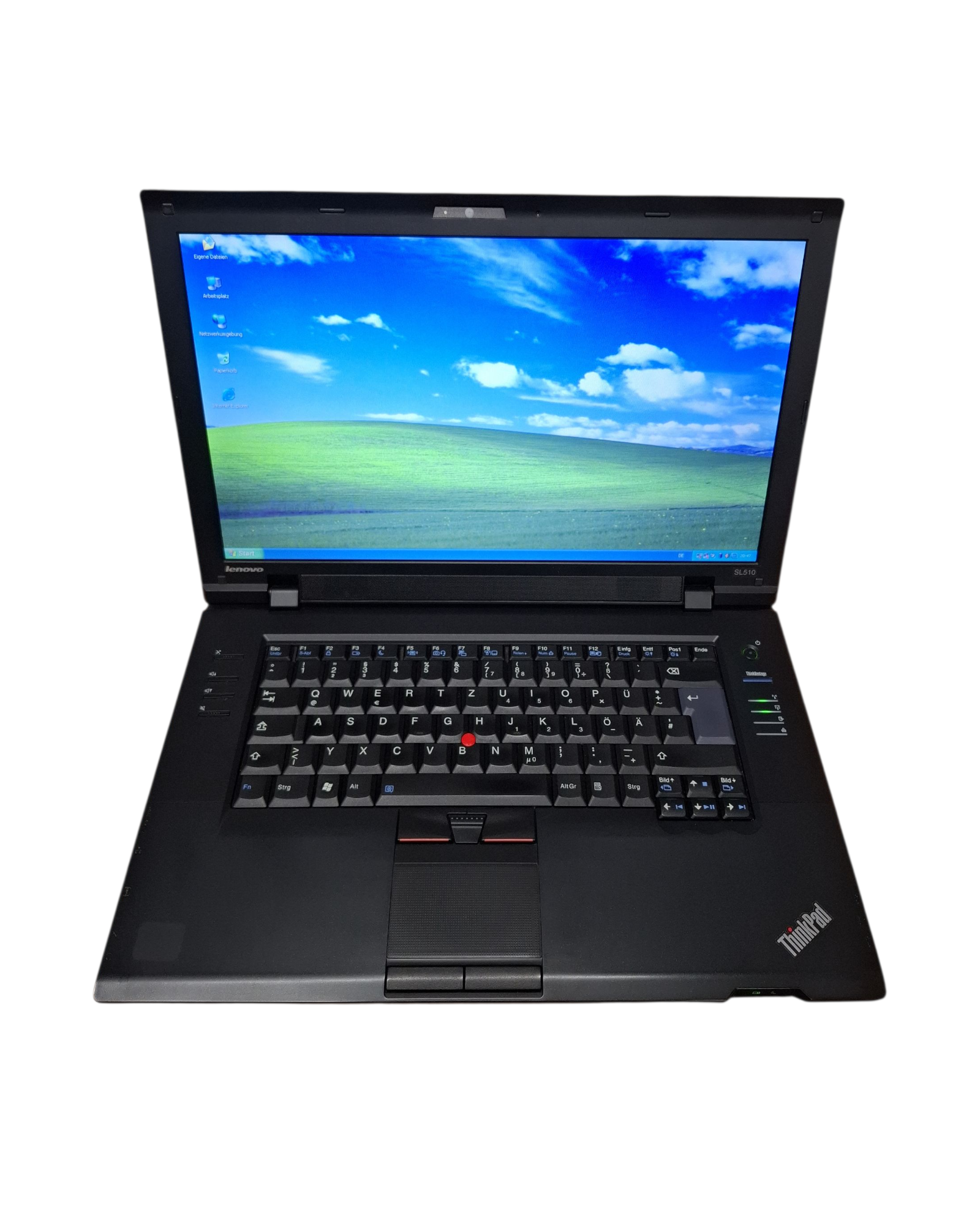 Windows XP Laptop Lenovo ThinkPad SL510 Retro 500GB SSHD