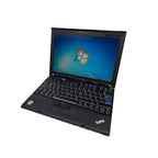 Retro Laptop Lenovo ThinkPad X200 12,1 Zoll Core 2 Duo P8400 4 GB RAM 120 GB SSD Windows 7 Pro