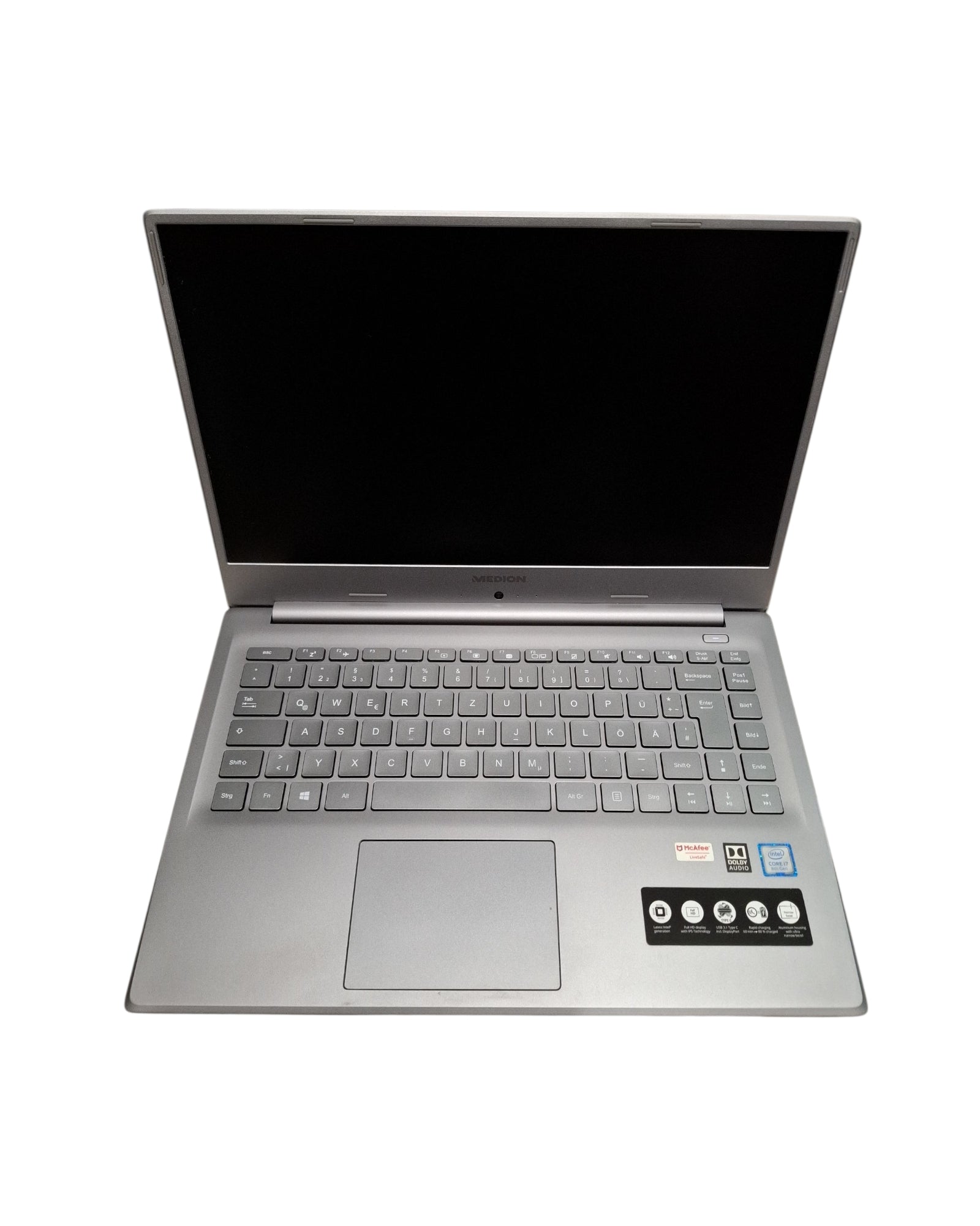 Windows 11 Laptop Core I7 Medion Akoya S6445