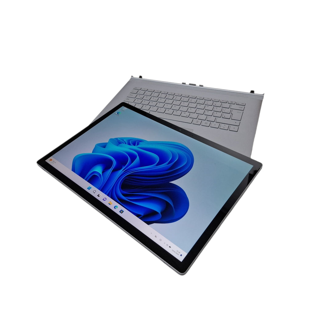 Microsoft Surface Book 2 Touch 15 Zoll Intel i7 8650U 16GB RAM 256GB SSD GTX 1060 Win 11 Pro