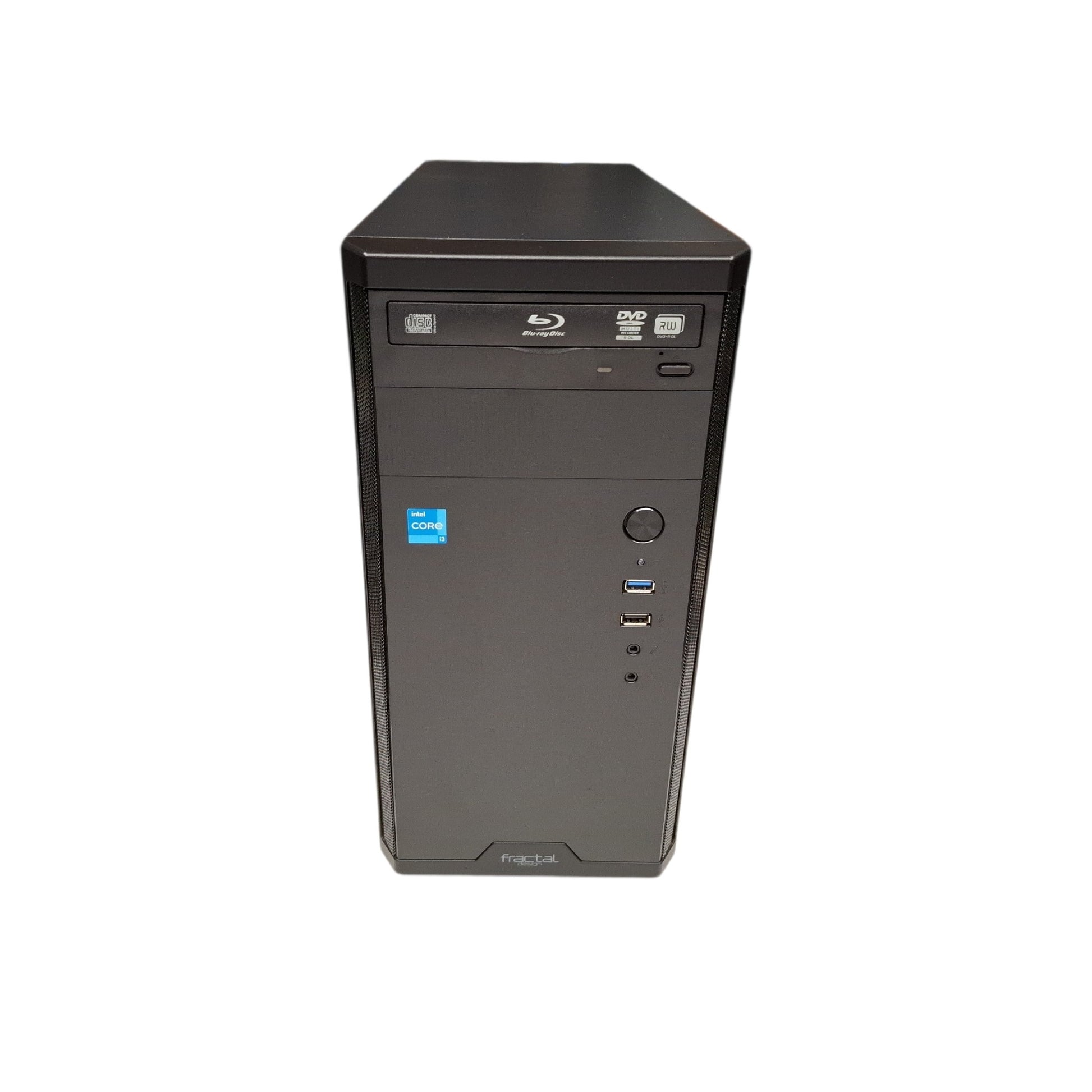 Office PC Intel i3 14. Gen 16GB RAM 500GB Samsung SSD Blu-ray DVD Win 11 Pro