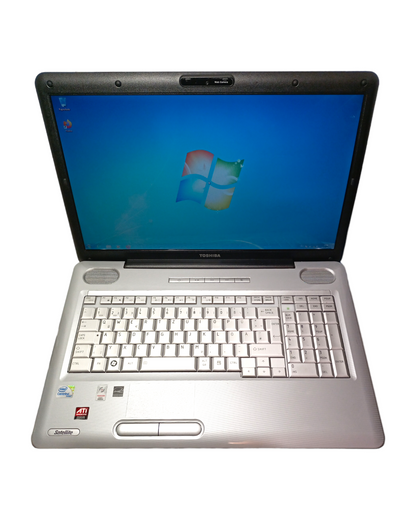 Laptop Win 7 Toshiba L550-11J SSD 17 Zoll refurbished