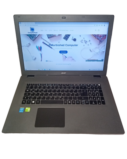 Acer Laptop 17 Zoll  I5 SSD Windows 10 Nvidia GeForce