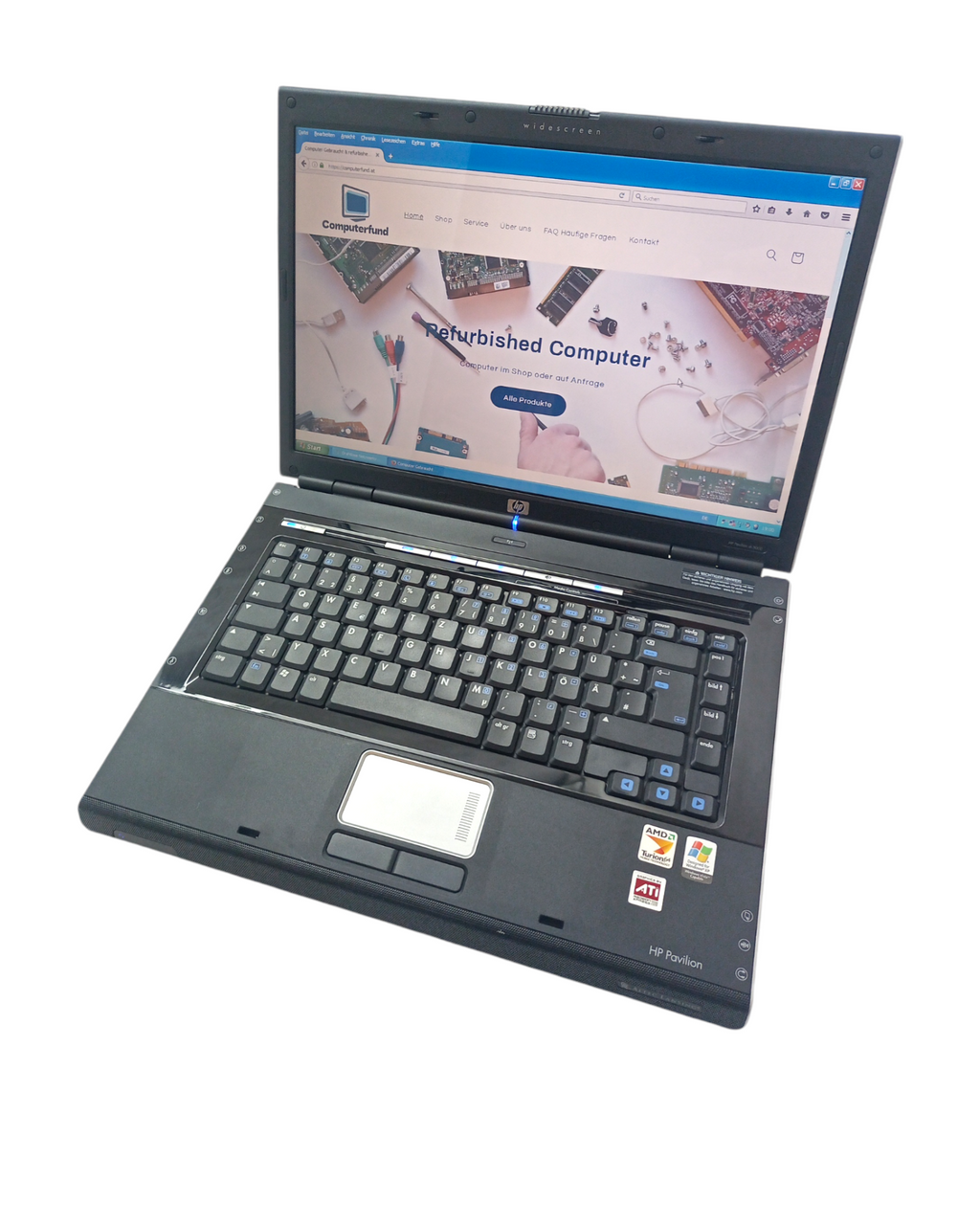 Retro Laptop XP Hp Pavilion dv5000  Windows XP