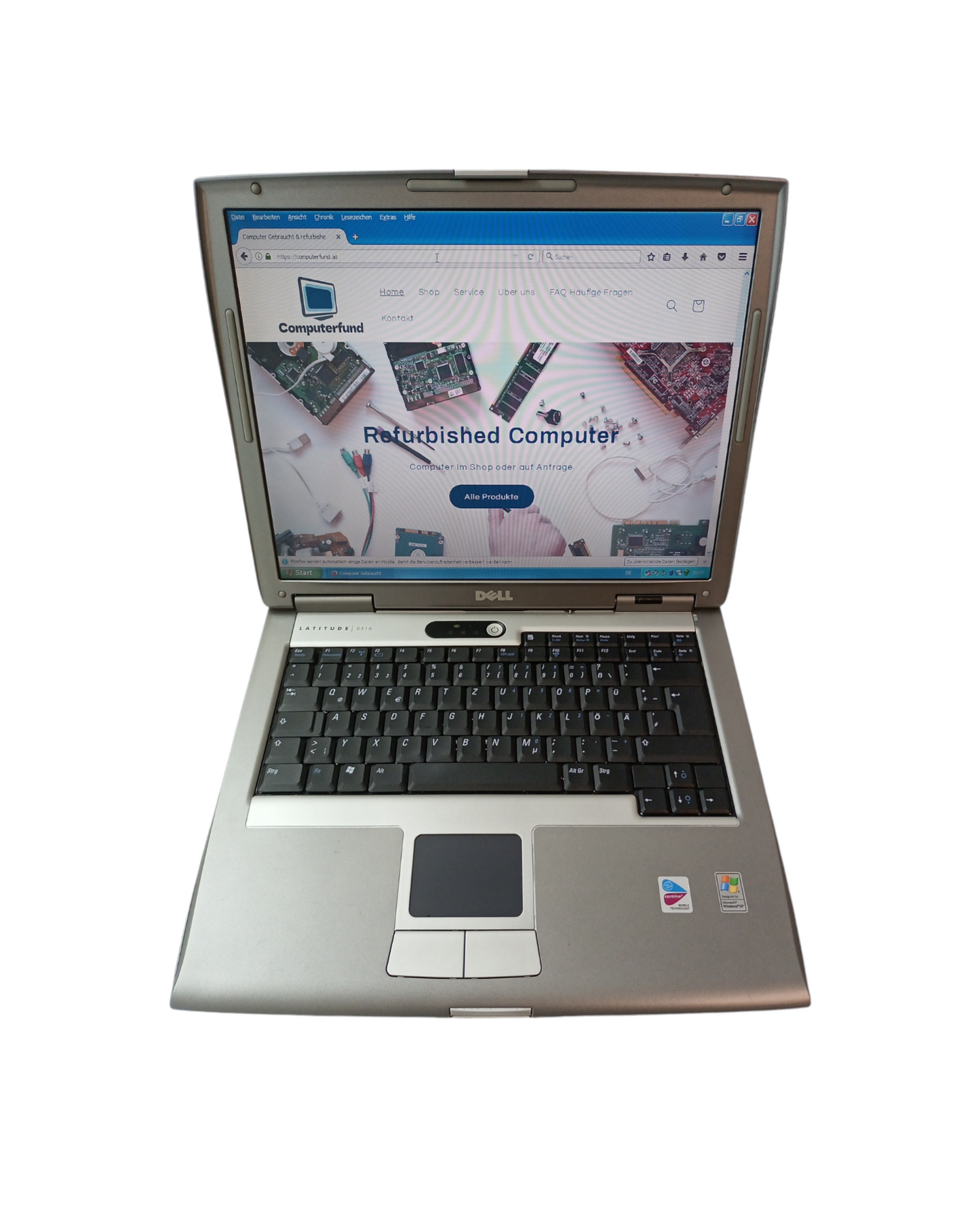 Dell Latitude D510 Retro Laptop Windows XP