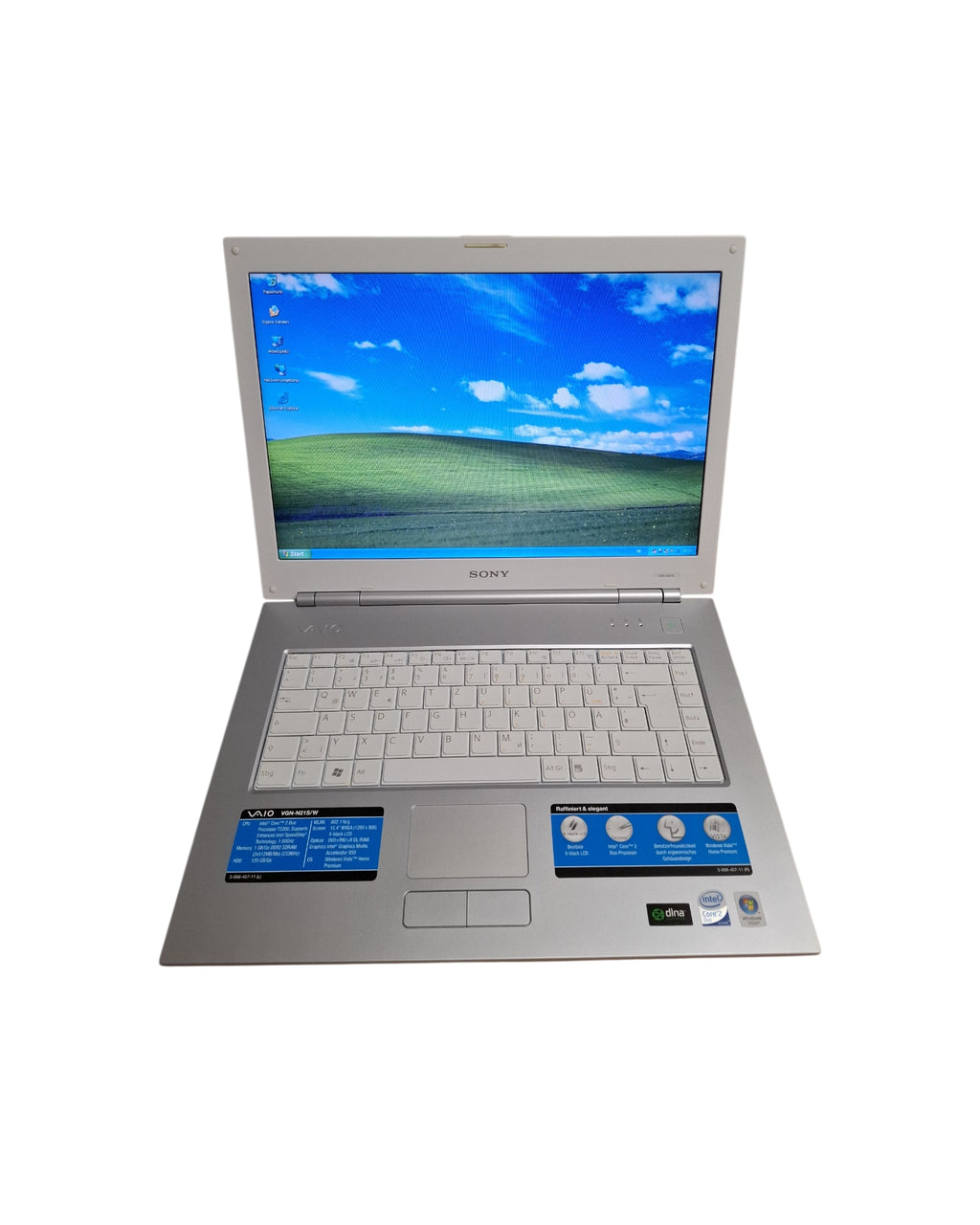 Windows XP Laptop Retro Sony Vaio SSD