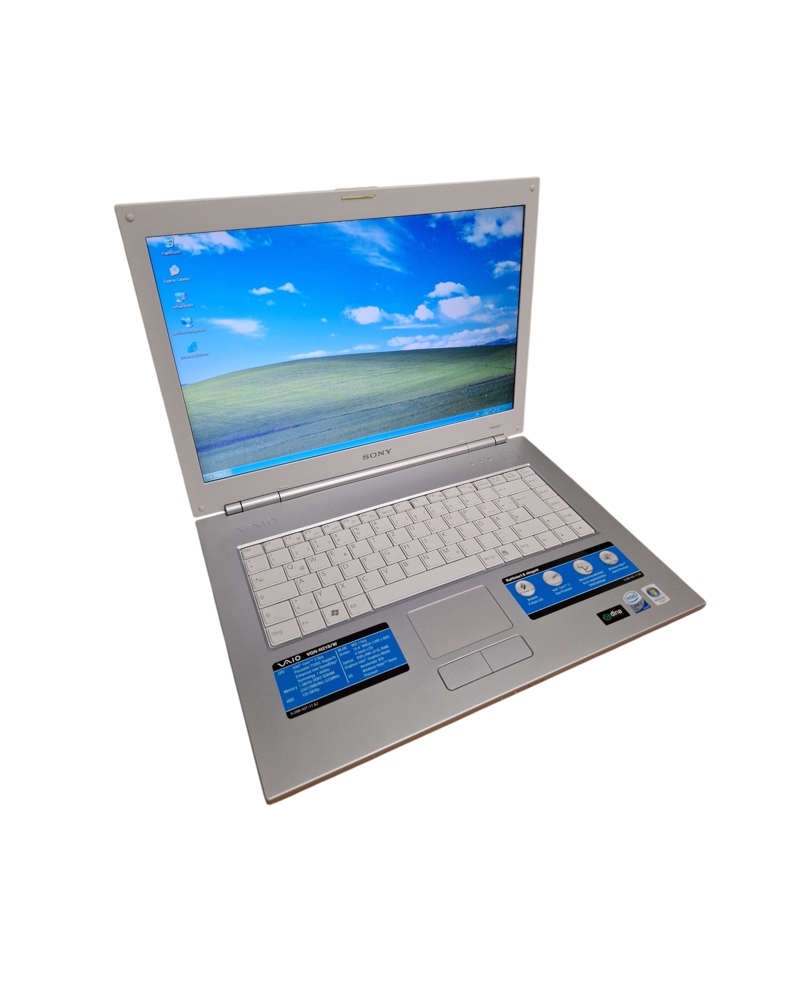 Windows XP Laptop Retro Sony Vaio SSD