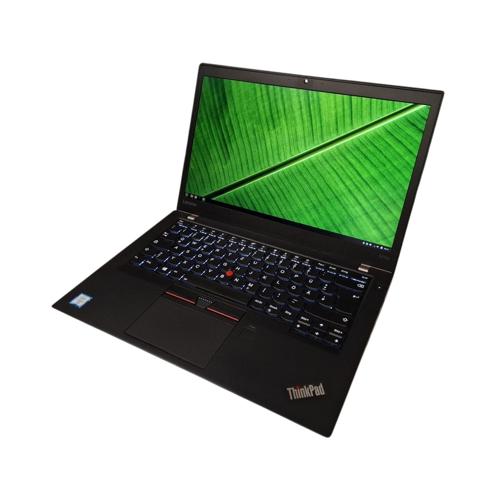 Linux Laptop Touchscreen Lenovo ThinkPad T470s 14" FHD Core i5 8GB RAM 256GB SSD Linux Mint