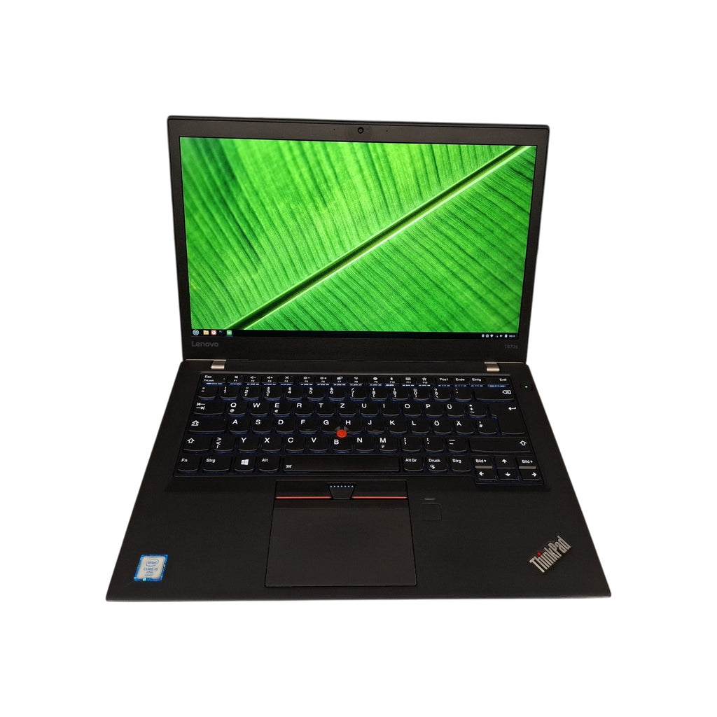 Linux Laptop Touchscreen Lenovo ThinkPad T470s 14" FHD Core i5 8GB RAM 256GB SSD Linux Mint