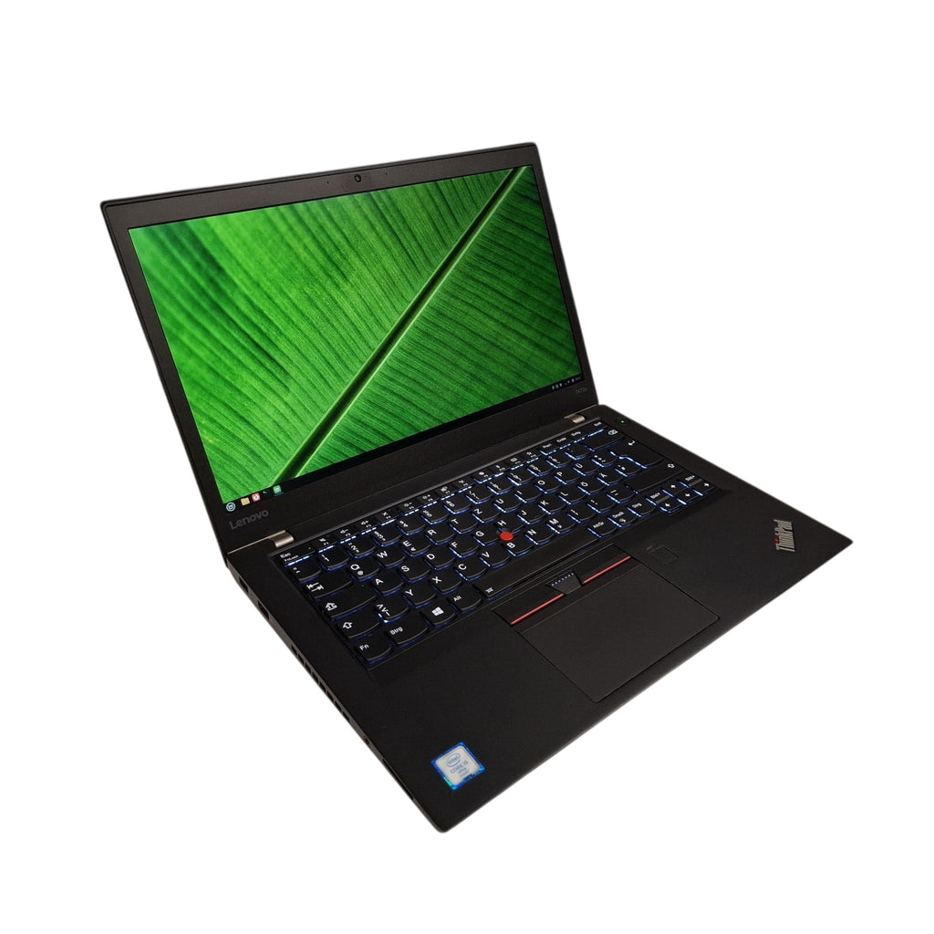 Linux Laptop Touchscreen Lenovo ThinkPad T470s 14" FHD Core i5 8GB RAM 256GB SSD Linux Mint