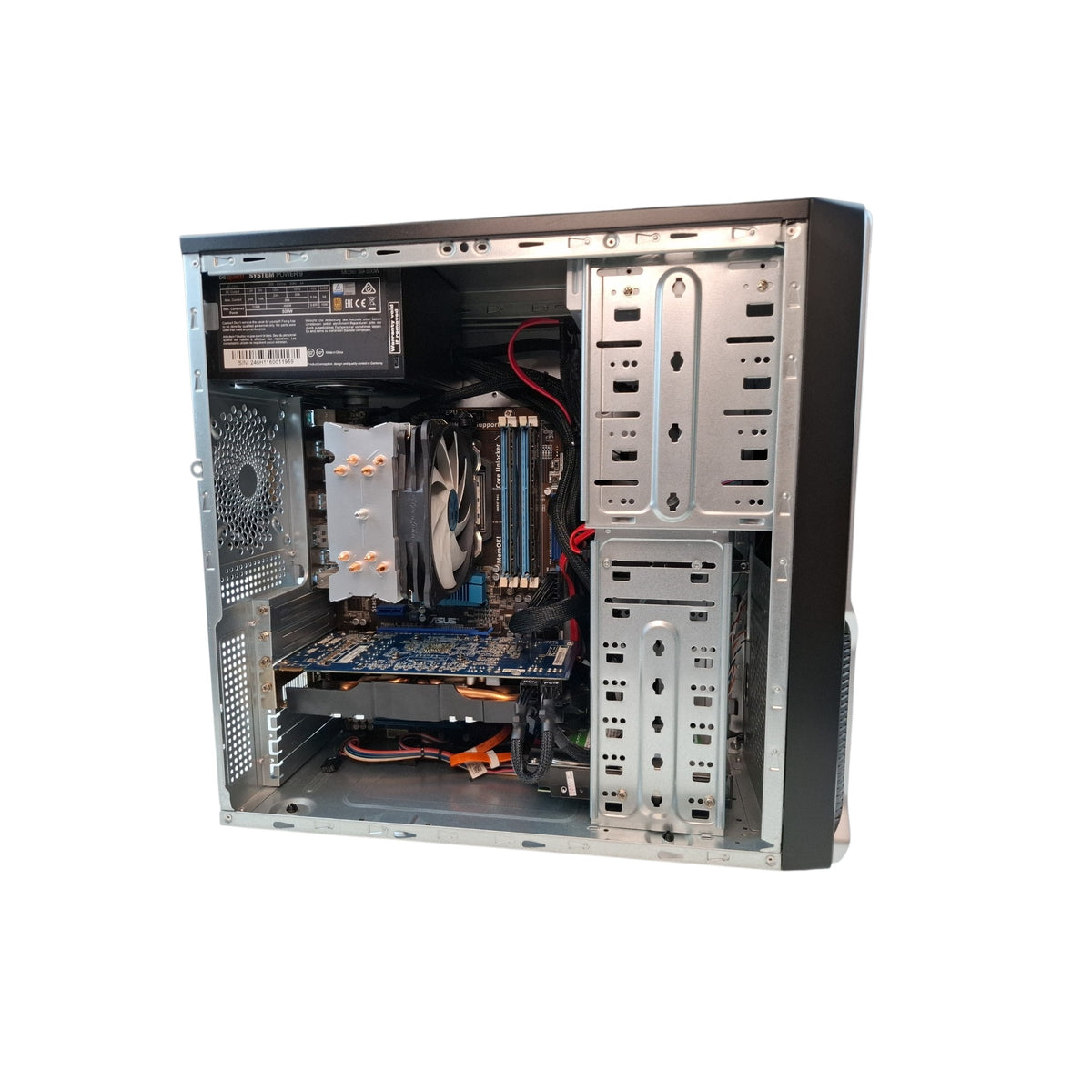 Windows XP Retro Gaming PC Phenom II X6 CPU 8 GB 250 GB SSD 1TB HDD Radeon HD 6870