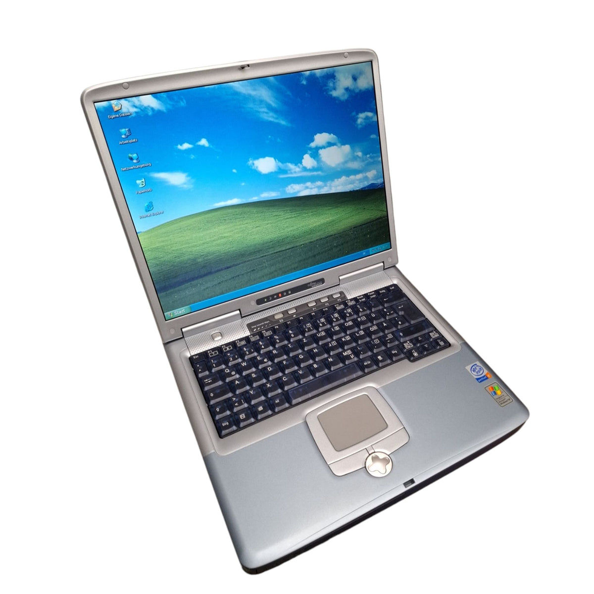 Retro Laptop Fujitsu Siemens Amilo D 7820 Pentium 4 2.60GHz 1GB RAM Win XP Home SP2 32Bit