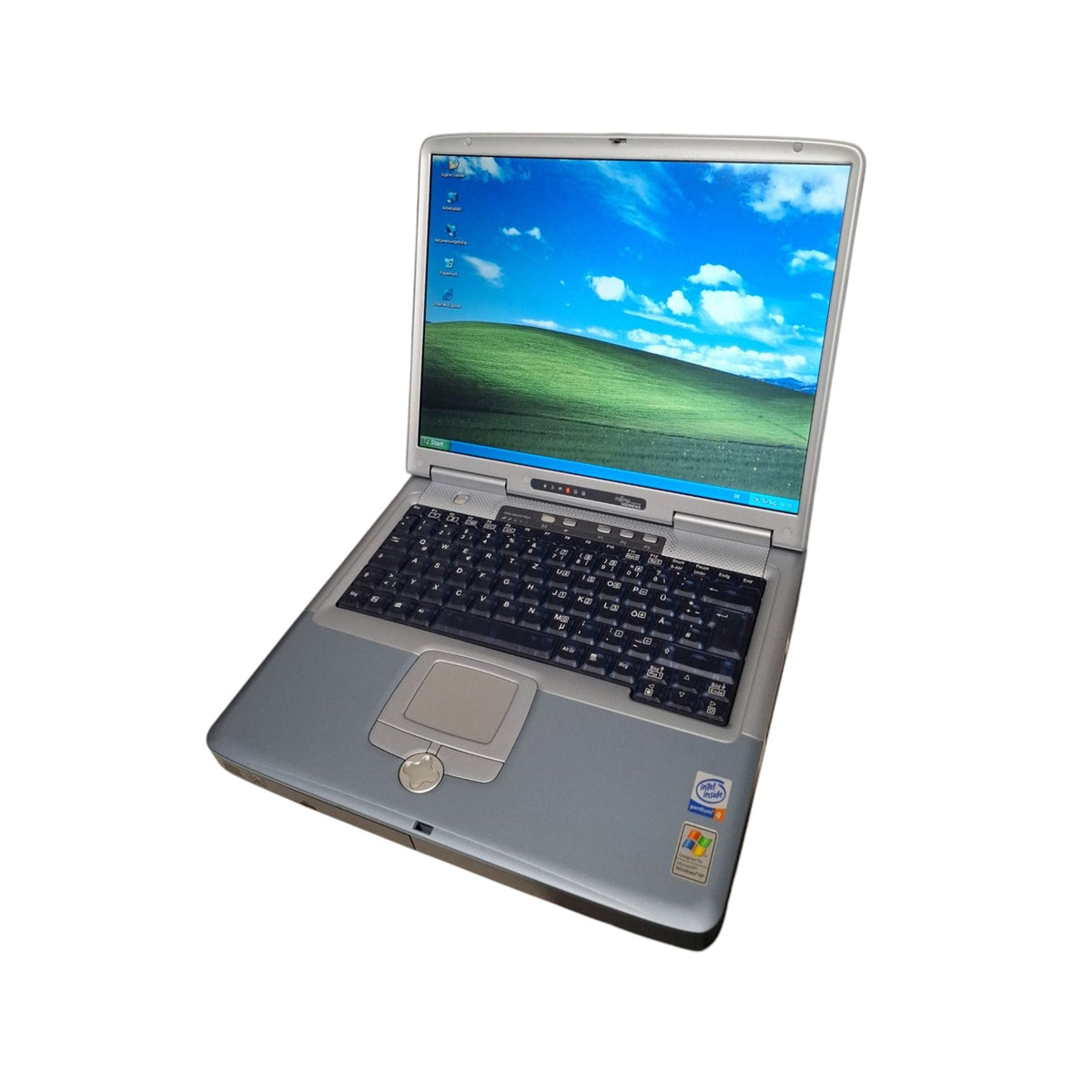 Retro Laptop Fujitsu Siemens Amilo D 7820 Pentium 4 2.60GHz 1GB RAM Win XP Home SP2 32Bit