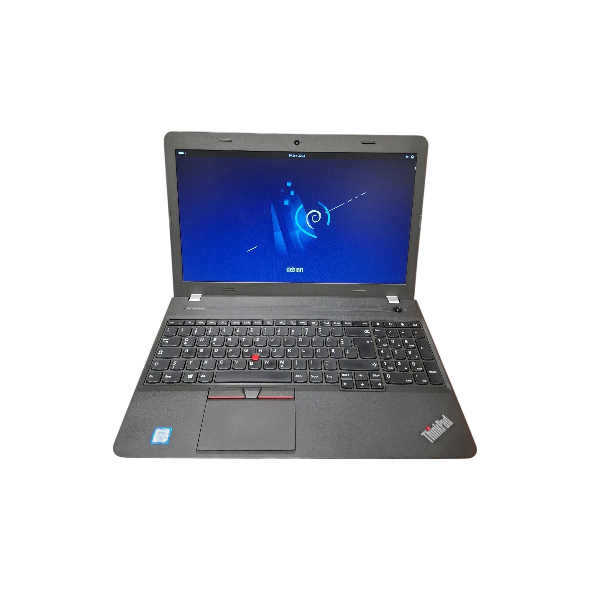 Lenovo ThinkPad E560 Laptop Intel Core i3 6100U 12GB RAM 250GB SSD Debian 13