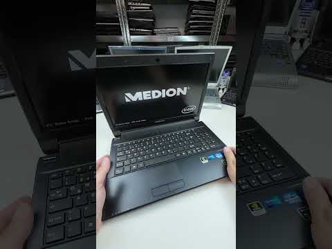 Retro Gaming Laptop Medion Akoya P6815 i7-3610QM GeForce GT Blu-Ray 8 GB 480 GB SSD Win 7 Dual Boot