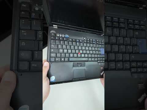 Retro Laptop Lenovo ThinkPad T61 Core 2 Duo T7100 2 GB 120 GB SSD Win XP Pro 32Bit