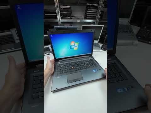 Retro Laptop 17 Zoll Win 7 Win 10 HP EliteBook 8760w Mobile Workstation i5-2540M 16 GB Dual-Boot DVD
