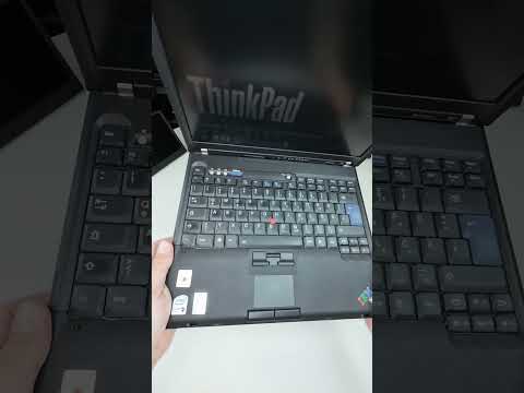 Lenovo ThinkPad T60 Centrino Duo T2300 1 GB 120 GB SSD Win XP Pro Retro Laptop