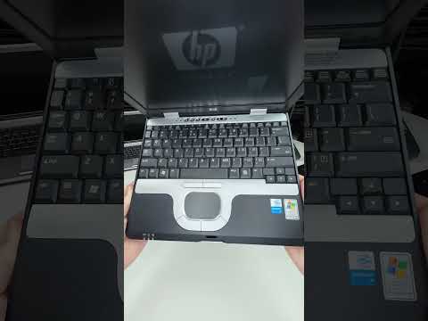 Retro Laptop HP Compaq nc4010 Pentium M 1600 MHz 1024 MB RAM 128 GB SSD Win XP